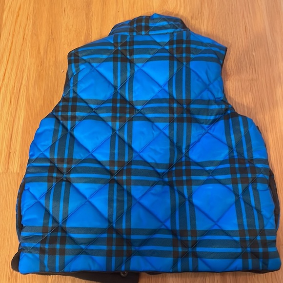 Toddler Boys Cozy Lined Plaid Printed Puffer Vest, Gap Kids, size: 2T - Picture 4 of 4